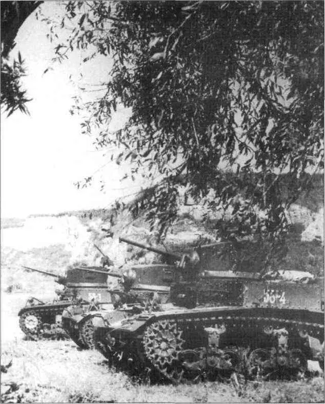 Танки МЗА1 Стюарт 5я гвардейская танковая бригада Северокавказский фронт - фото 22