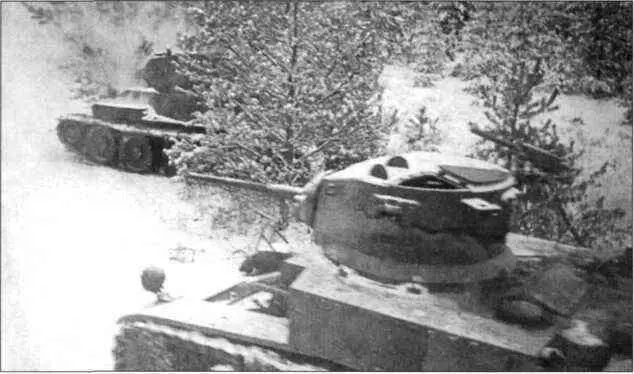 БТ5 и М3А1 Стюарт 192я танковая бригада Калининский фронт декабрь 1942 - фото 28