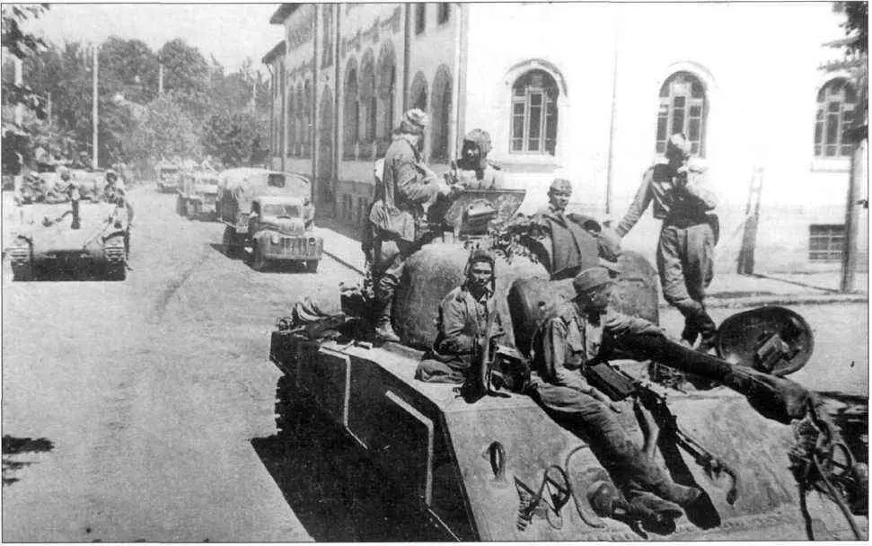 Танки М4А2 Шерман 6я танковая армия Румыния август 1944 год - фото 31