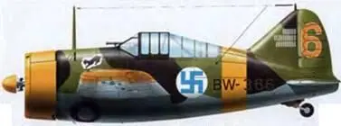 В239 из LoLv 24 ВВС Финляндии Таранен 10111943 г лтом ВИ Бородиным из - фото 82