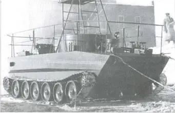 Модель танка Объект 728 Испытания модели танка Объект 728 на швартовых - фото 100