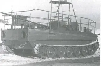 Модель танка Объект 728 Испытания модели танка Объект 728 на швартовых - фото 101