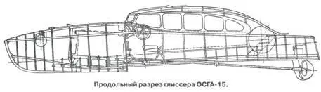 Продольный разрез глиссера ОСГА15 Другим глиссером с тандемным расположением - фото 84