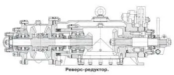 Реверсредуктор Разобщительная муфта Схема наддува воздуха в подводные - фото 92