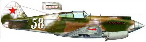 Tomahawk MkIIb лта АС Хлобыстова из 20го ГИАП ВВС РККА Мурманск апрель - фото 94