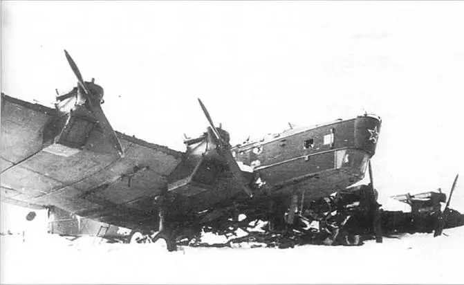 ТБ3 из группы Спирина сбитый финским Гладиатором 10 матра 1940 г - фото 127
