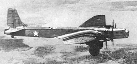 ТБ3РН в полете ТБ3РН на пражском аэродроме Кбели 15 июня 1936 г К 7 - фото 82