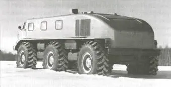 ЗИЛЭ167 на пути в Сердобск Апрель 1964 г Снегоход ЗИЛЭ167 на - фото 149