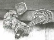Узел системы подрессоривания танка Т54 обр 1948 г Релаксационный - фото 164