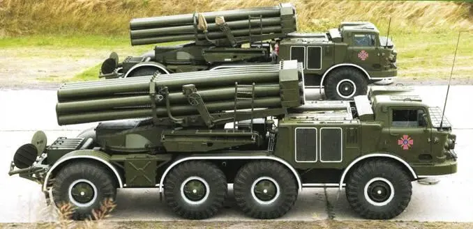 Пусковые установки 9П140 РСЗО 9К57 Ураган украинской армии Пусковая - фото 83
