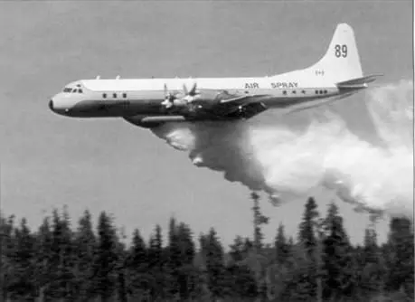 Lockheed L188 танкер 89 канадской фирмы Air Spray Москитный - фото 81
