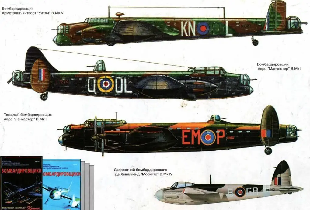 Авиация Великобритании во второй мировой войне Бомбардировщики Часть I - фото 131