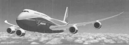 Проектный вид пассажирского Боинга74781 Следующая попытка была предпринята в - фото 87