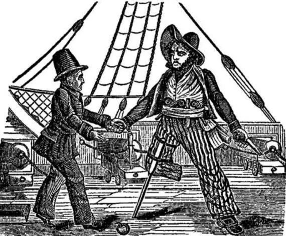 Мэкре и пират на деревянной ноге Он сделал на суше блестящую карьеру став в - фото 32