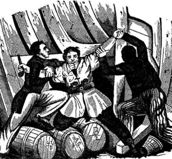 Капитан Холфорд арестовывает Чарльза Вейна После этого Холфорд доставил своего - фото 39