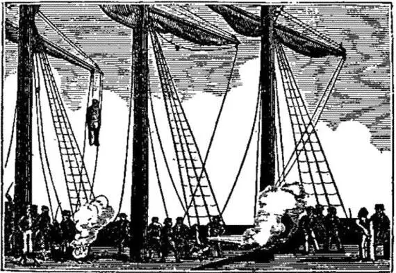 Зверства практиковавшиеся на судне Эдварда Лоу Через какоето время жертвой - фото 41