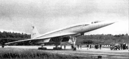 Самолет 101 Ту144Д готов к установлению мировых рекордов Аэродром - фото 47