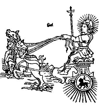 Рис 23 Средневековое изображение колесницы Солнца Взято из книги Leopoldi - фото 24