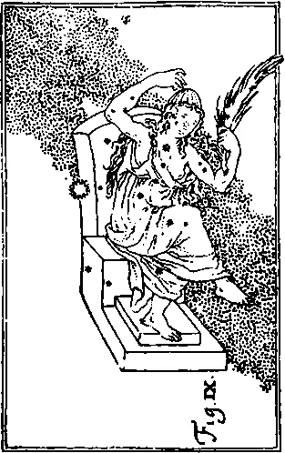 Рис 7 Созвездие Трона с сидящей на нем человеческой фигурой Взято из книги - фото 7