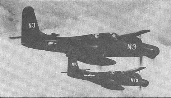 F7F3N Первые поставки нового истребителя КМП начались в марте 1945 г а его - фото 44