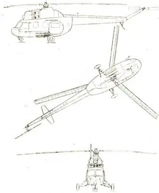 Модификации Ми2М модификация с более мощными двигателями Ми2 и Ми2М - фото 137
