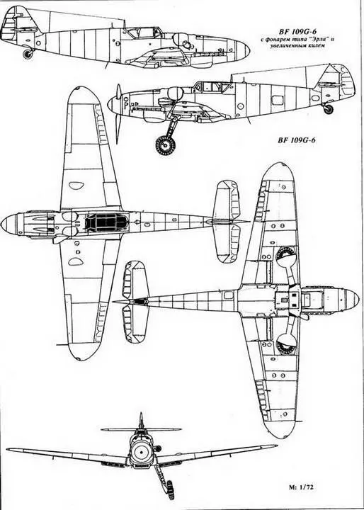 Bf 109G6R6 из состава JG 2 середина 1943 г Хорошо видны обтекатель ниши - фото 134