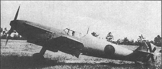 Bf 109 J HAU09J1L с двигателем ИспаноСюиза Бучоны в полете После - фото 170