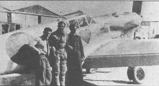 Третий опытный Мессершмитт Bf 109V3 в Испании конец 1936 г На борту - фото 78