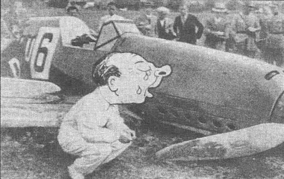Опытный Bf 109V14 с двигатель DB 600 разбитый Удетом во время альпийских гонок - фото 83