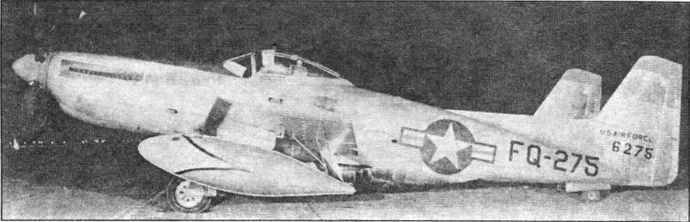 Дальний истребитель сопровождения F82E Р82В С и D Третий опытный самолет - фото 45