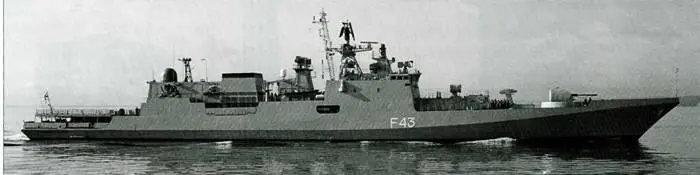 Фрегат пр 11356 Trishul индийских ВМС Ракеты ЗМ54ТЭ1 и ЗМ54ТЭ по - фото 126