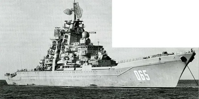 Тяжелый атомный ракетный крейсер пр 1144 Киров 1980е гг По ударной мощи - фото 72