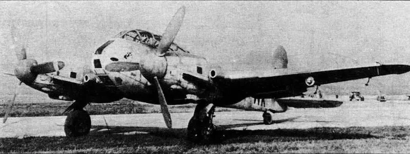 Скоростной разведчик Me 410А3 Me 410A английский трофей Главными отличиями - фото 59