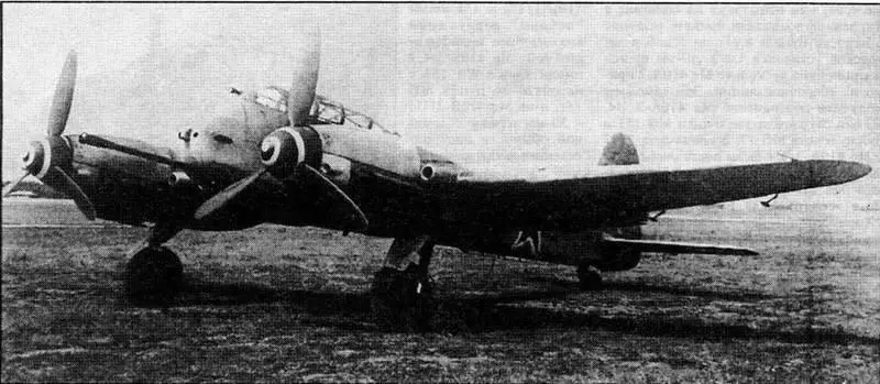 Me 4 ЮВ2 с 50мм пушкой на испытаниях в СССР В течение лета и осени 1944 г Me - фото 67