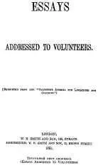 Титульный лист сборника Essays Addressed to Volunteers ПРЕДИСЛОВИЕ К - фото 15