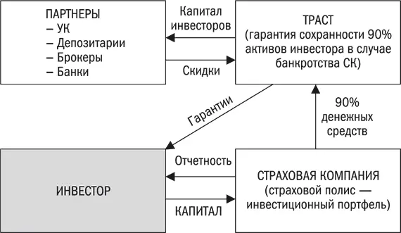 Далее страховая компания начинает осуществлять инвестирование в соответствии с - фото 22