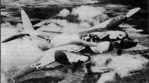Москито NFMkXIX шведских ВВС Истребитель Москито в ВВС Израиля В 1946 г - фото 37