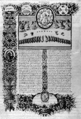 Рис 939 Лист из известной роскошной Библии Урбино якобы 14761478 гг - фото 576
