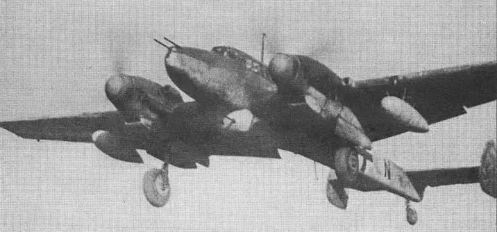 Bf 110G2R4M1 шесть 20мм пушек Установка на Bf 110G2 37мм пушки - фото 104
