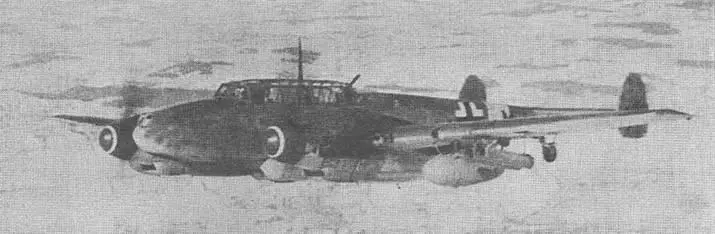 Bf 110G2 из состава ZG 76 идет на перехват бомбардировщиков союзников Под - фото 111