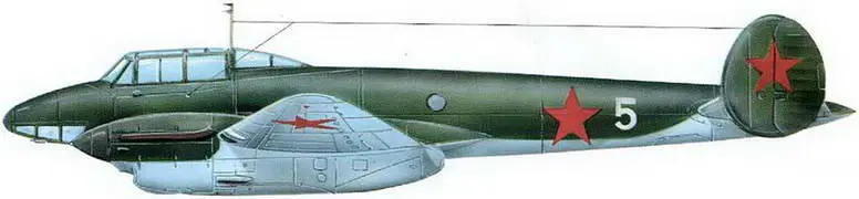 ПеЗбис 13й СБАП Осень 1942 г Мессершмитт Bf 110 Владимир КОТЕЛЬНИКОВ - фото 29