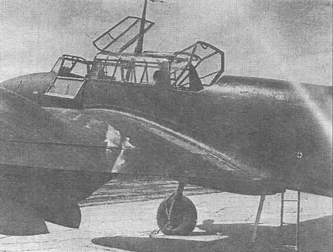 Вид на центроплан Bf 110 НИИ ВВС Двухмоторный мессер интенсивно испытывался - фото 47