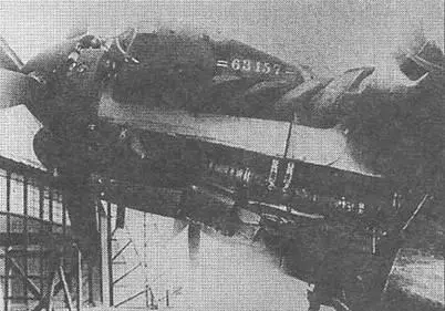 Вид на мотогондолы и двигатели Bf 110С Два снимка носовых 792мм - фото 57