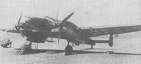 Мессершмитт Bf 1ЮС4 Мессершмитт Bf 110С4N Подвеска бомб под Bf JJ0C4B - фото 75