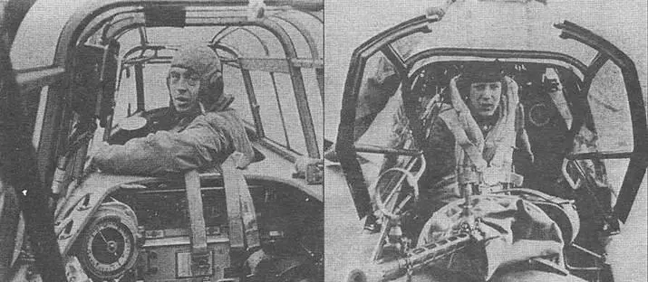 Экипаж Bf 110 слева пилот справа штурманстрелок Удачный снимок с места - фото 81