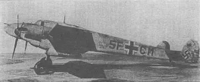 Bf 110 C5 Опытная подвеска под фюзеляж Bf 110С7 500кг бомб SD500 и SC500 - фото 85