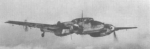 Истребительбомбардировщик Bf 1 IOElШ из состава ZG 1 Восточный фронт 1942 - фото 94