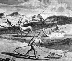 Езда в Сибири из книги Н Витсена 1692 г Татарский ученый МЗ - фото 77
