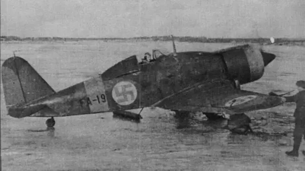 Фиат G50 поставленный из Италии во время Зимней войны БленхеймV - фото 24