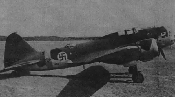 ДБЗМ DB18 из 2LeLv 48 август 1942 г Ил4 во время перегонки в Финляндию - фото 62